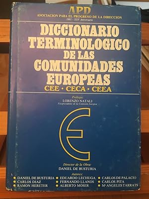 DICCIONARIO TERMINOLÓGICO DE LAS COMUNIDADES EUROPEAS-CEE.CECA.CEEA