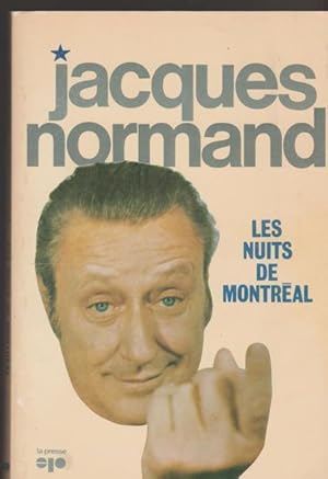 Seller image for Les nuits de Montre?al (Collection Chroniqueurs des deux mondes) (French Edition) for sale by Livres Norrois