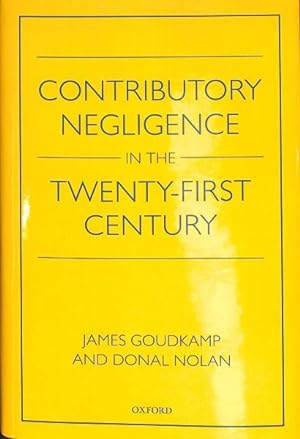 Immagine del venditore per Contributory Negligence in the Twenty-First Century venduto da GreatBookPrices