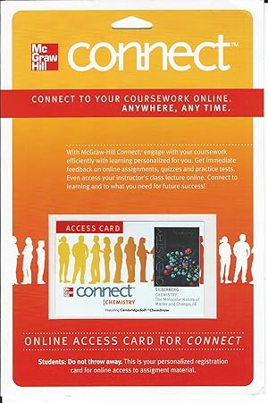 Seller image for Connect Chemistry with LearnSmart 2 Semester Access Card for Chemistry:The Molecular Nature of Matter and Change for sale by MyLibraryMarket