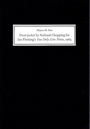 Imagen del vendedor de Dust-jacket by Richard Chopping for Ian Fleming's You Only Live Twice, 1964 a la venta por Badger Books