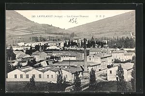 Carte postale Lavelanet, Les Usines Dumont