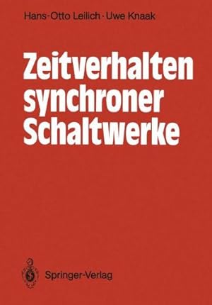 Seller image for Zeitverhalten synchroner Schaltwerke for sale by NEPO UG