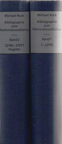 Seller image for (2 BNDE) Bibliographie zum Nationalsozialismus. Band 1 und Band 2. for sale by Fundus-Online GbR Borkert Schwarz Zerfa