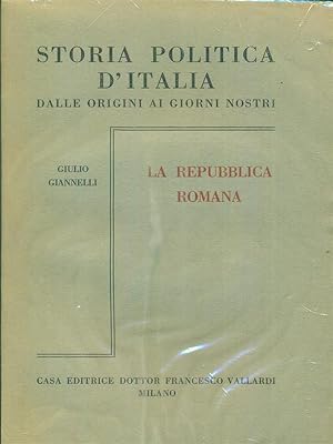 Storia politica d'Italia. La repubblica romana