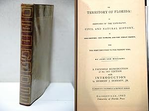 Seller image for territory of florida or sketches of the topography civil and natural history the country climate indian tribes for sale by STUDIO PRESTIFILIPPO NUNZINA MARIA PIA