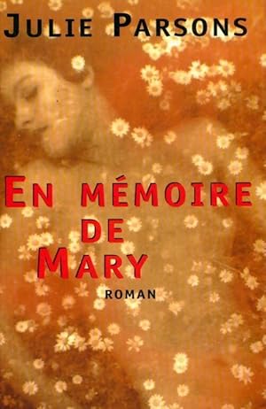 Seller image for En m?moire de Mary - Parsons Julie for sale by Book Hmisphres