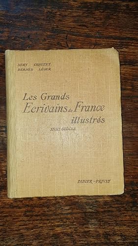 Seller image for Les grands crivains de France illustrs. XVIIe sicle. Morceaux Choisis et Analyses (Classes de Lettres) for sale by AHA BOOKS