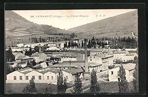 Carte postale Lavelanet, Les Usines Dumont