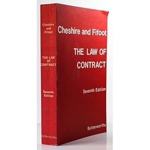 Immagine del venditore per THE LAW OF CONTRACT venduto da Librera Salamb