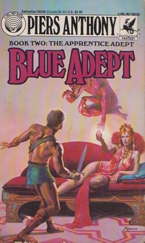Seller image for BLUE ADEPT - Book Two : The Apprentice Adept for sale by Grandmahawk's Eyrie