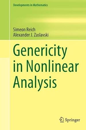 Seller image for Genericity in Nonlinear Analysis for sale by AHA-BUCH GmbH