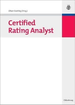 Bild des Verkufers fr Certified Rating Analyst zum Verkauf von AHA-BUCH GmbH