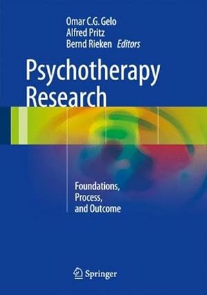 Seller image for Psychotherapy Research : Foundations, Process, and Outcome for sale by AHA-BUCH GmbH