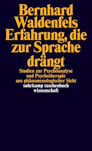 Seller image for Erfahrung, die zur Sprache drngt : Studien zur Psychoanalyse und Psychotherapie aus phnomenologischer Sicht for sale by AHA-BUCH GmbH