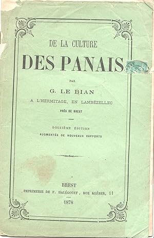 De la Culture du Panais