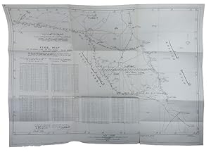 Final map of dividing line of the Kuwait - Saudi Arabia Neutral Zone.