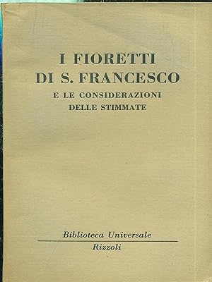 Bild des Verkufers fr I fioretti di S. Francesco zum Verkauf von Librodifaccia