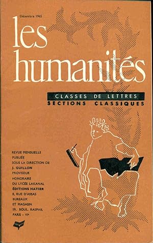Les Humanités.Classes de Lettres.Sections classiques.No 4. Dissertation philosophique:Peut-on gué...