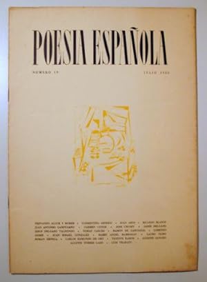 Bild des Verkufers fr POESA ESPAOLA. NM 19 - Madrid 1953 zum Verkauf von Llibres del Mirall