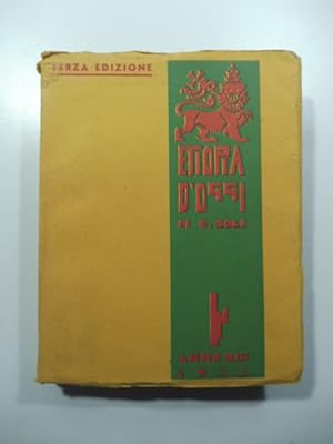 Seller image for Etiopia d'oggi for sale by Coenobium Libreria antiquaria