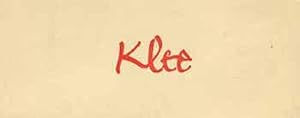 Image du vendeur pour Paul Klee Exhibition. Easter 1952 to End of May. New Art Circle J. N. Neumann. New York, NY. [Exhibition brochure]. mis en vente par Wittenborn Art Books