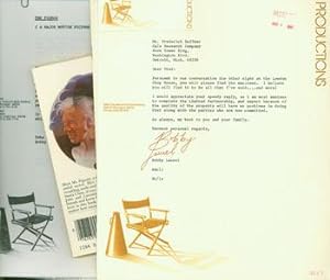 Dossier: Proposal of Movie of Pigman by Paul Zindel. Script, Correspondence, PR Letters, and more.
