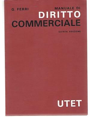 Manuale Di Diritto Commerciale