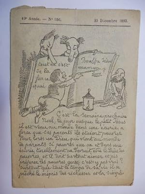 La Lanterne de Boquillon. 16e Annee - N° 556. 23 Decembre 1883 (Numero de Noel 1883) *.