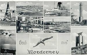 Norderney Dampfer Frisia x 1955