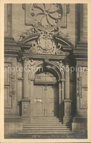 Image du vendeur pour Wrzburg Portal der Neubau Kirche mis en vente par Versandhandel Boeger