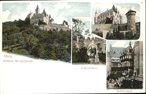 Wernigerode Schlossthor Schlosshof *