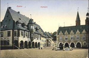 Goslar Marktplatz Brunnen x