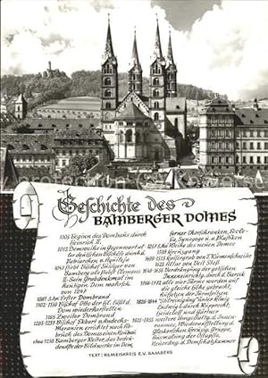 Bild des Verkufers fr Bamberg Gedichte des Doms zum Verkauf von Versandhandel Boeger