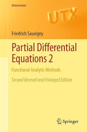Bild des Verkufers fr Partial Differential Equations 2 : Functional Analytic Methods zum Verkauf von AHA-BUCH GmbH