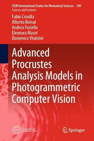 Bild des Verkufers fr Advanced Procrustes Analysis Models in Photogrammetric Computer Vision zum Verkauf von AHA-BUCH GmbH