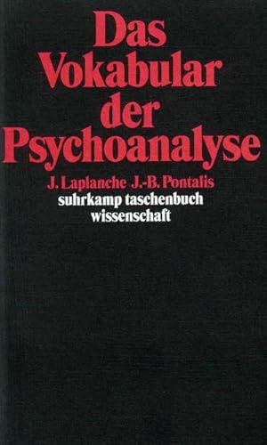 Bild des Verkufers fr Das Vokabular der Psychoanalyse zum Verkauf von AHA-BUCH GmbH