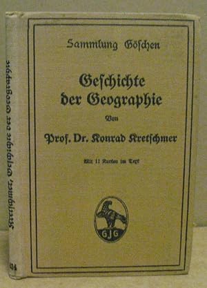 Bild des Verkufers fr Geschichte der Geographie. (Sammlung Gschen 624) zum Verkauf von Nicoline Thieme