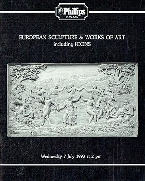 Phillips July 1993 European Sculpture and Works of Art inc. Icons