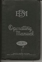 Imagen del vendedor de E-M Operating Manual No. 2308 a la venta por Alan Newby