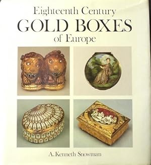 Eighteenth Century Gold Boxes of Europe. Foreword by Sacheverell Sitwell. Appendix by F.J.B. Watson.