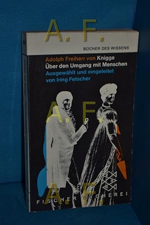 Seller image for ber den Umgang mit Menschen - Ausgewhlt und eingeleitet von Iring Fetscher. for sale by Antiquarische Fundgrube e.U.