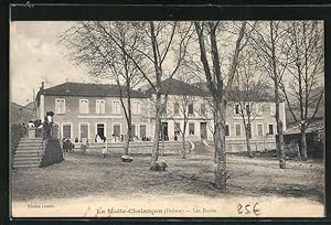 Carte postale La Motte-Chalancon, Les Ecoles