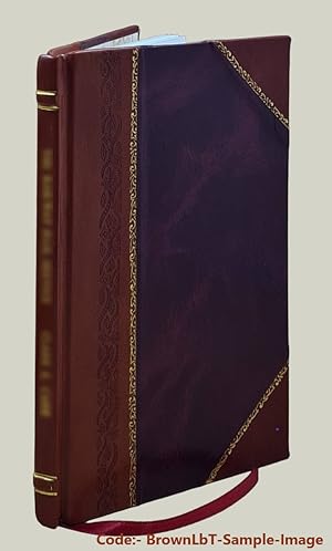 Immagine del venditore per Comparative thermal efficiency tests of alcohol and kerosene used as a fuel on the Mietz and Weiss oil combustion engine 1909 [Leather Bound] venduto da Gyan Books Pvt. Ltd.
