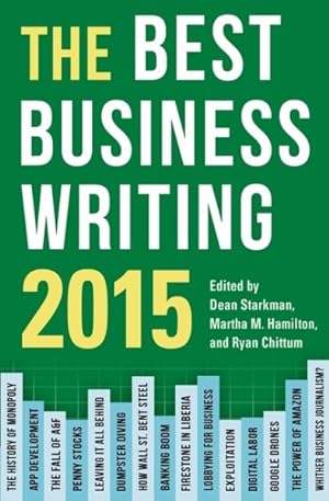 Immagine del venditore per Best Business Writing 2015 venduto da GreatBookPrices