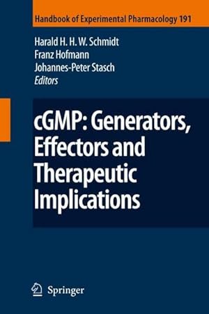 Seller image for cGMP: Generators, Effectors and Therapeutic Implications for sale by AHA-BUCH GmbH