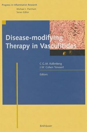 Bild des Verk�ufers f�r Disease-modifying Therapy in Vasculitides zum Verkauf von AHA-BUCH GmbH