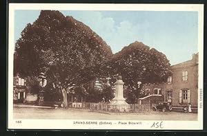 Carte postale Grand-Serre, Place Bizarelli