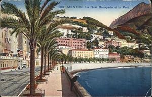 Menton Quai Bonaparte Port *
