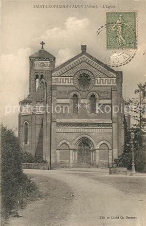 Bild des Verkufers fr Saint-Leopardin-d_Augy Eglise Kirche zum Verkauf von Versandhandel Boeger